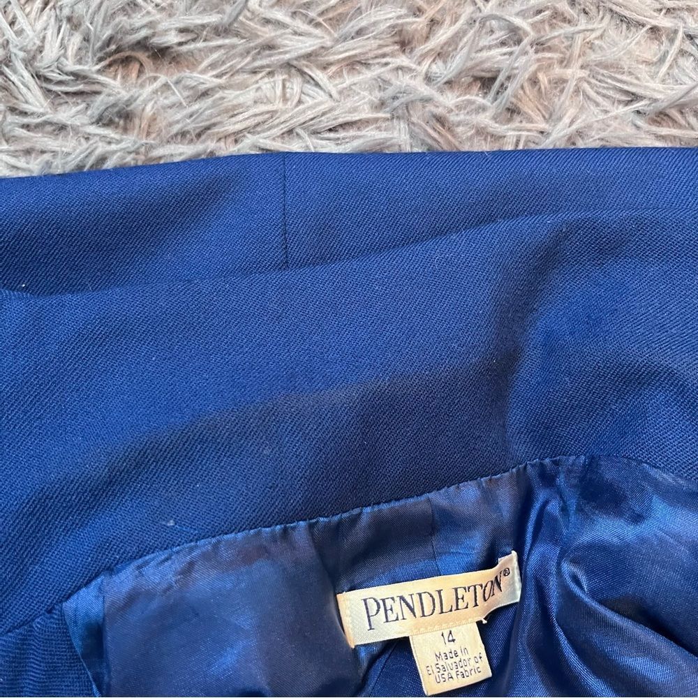 Pendleton Women's Blue Blazer - image 6